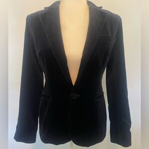 Ralph Lauren Blue Velvet Blazer! Size S
